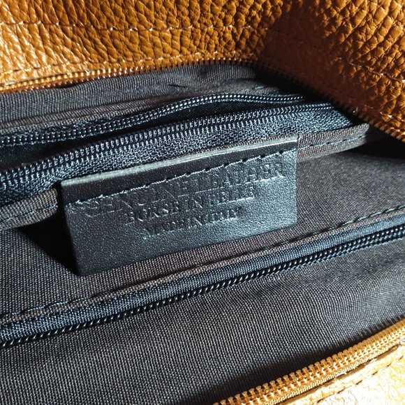 ✨ SOLD ✨ Gorgeous Markese Italian Leather Handle or Shoulder Bag NEW w/Tag! - Picture 14 of 16
